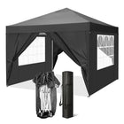 10x10' Pop Up Canopy Tent( Full Roof + 4 Full Walls )