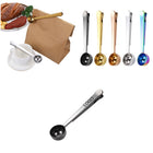 2-In-1 Stainless Steel Coffee Measuring Scoop W/ Bag Clip