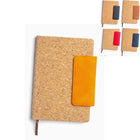 Wood Grain PU Leather Notebook
