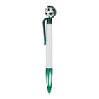 Football Shape Plastic Push Button Ballpoint Pen