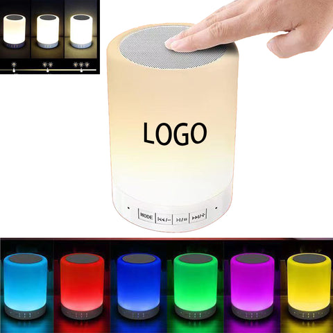 Touch Bedside Lamp Bluetooth Speaker