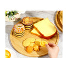 9.84 Inches Round Bamboo Tray
