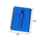Spiral Notebook with Pen and Sticky Notes