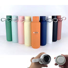 12Oz Stainless Steel Water Bottle With Rubber String