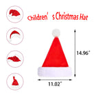 Imitation Rabbit Fur Christmas Hat