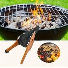 Wooden Manual Fire Blower For Barbecuing