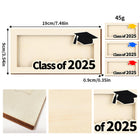 Wooden 2025 Graduation Money Holder