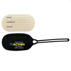 Oval Silicone Luggage Tag
