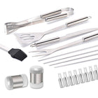 20 Pcs BBQ Grill Tools Set With Carry Bag