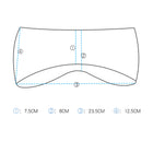 Fleece Sports Headband with Windproof Ear Warmers