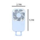 Mini Handheld Fan with Phone Holder