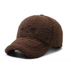 Adjustable Autumn Winter Lamb Hair Cap Warm Baseball Hat