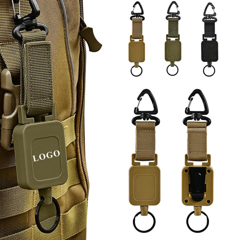 Metal Back Clip And Retractable Wire Rope