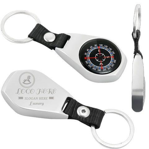 Zinc Alloy Compass Keychain Moq 50 Pcs