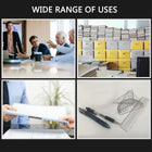 Transparent Plastic Folder With Label Pocket