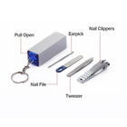 Manicure Pillars Set Keychain