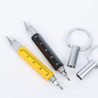 6-In-1 Multi-Function Metal Ballpoint Pen