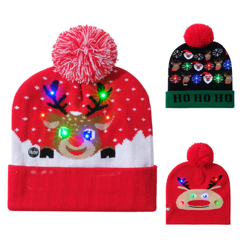 Christmas LED Light-Up Hat