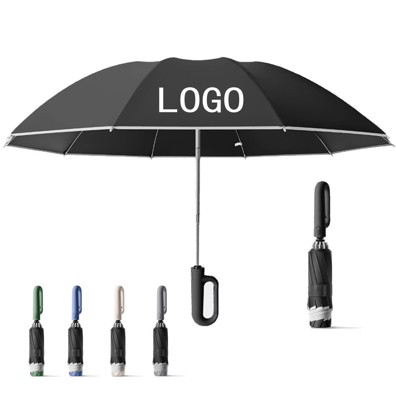 Automatic Reverse Aluminum Alloy Umbrella With A Hook
