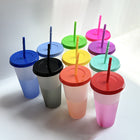 24oz Color Changing Cup with Lid and Straw