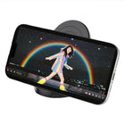 Round Tabletop Folding Mobile Phone Holder