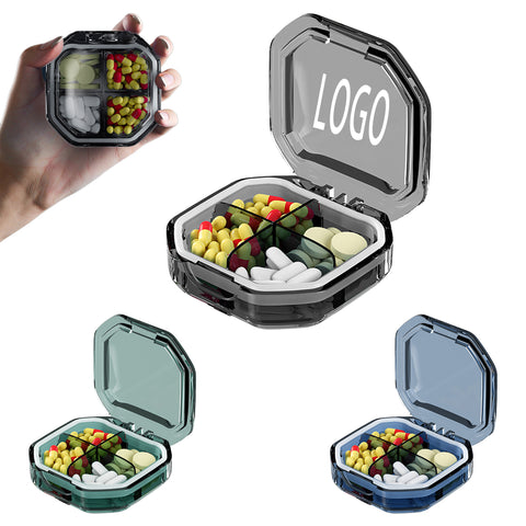High Quality Portable Transparent Pill Case