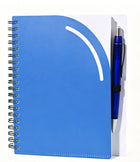 B6 PP Spiral Notebook With Pen Holder