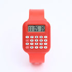 2 In 1 Portable Calculator Watch Unisex Digital Wristwatch