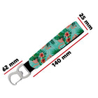 Full Color Custom Neoprene Wristband with Bottle Opener
