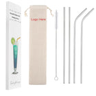 Stainless Steel Straw With Cleaning Brushes