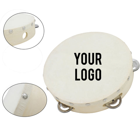 Wooden Hand-Cranked Drum
