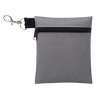 Golf Tee Pouch With Metal Lobster Claw Clip