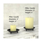 Iron Candle Plate