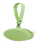 Circular Silicone Earphone Pouch