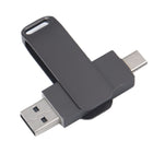 8GB Dual - Interface Rotatable USB Flash Drive