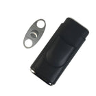 Leather Cigar Case With Cigar Cutter