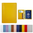 Pu Leather Multi-Pocket Passport Case