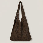 Solid Color Knitted Bag