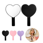 Heart-Shaped Travel Handheld Mirror