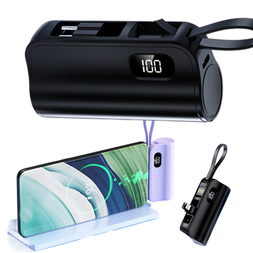 3+2 Capsule Tail Plug Power Bank