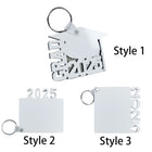 Blank Heat Transfer Keychain 2025 Graduation Season Gift