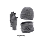 Winter Hat Scarf Gloves Set