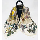 49" Full Color Pure Silk Scarf At 16 Momme