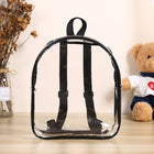 Snacks Travel Gifts Custom Kids Clear Backpack