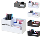 Office Leather Storage Pen Holder