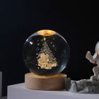 Customized 3D Engraved Crystal Ball Galaxy Night Light