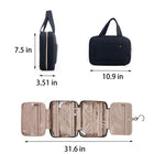 4 Separate Compartments Toiletry Bag With Hanging Hook