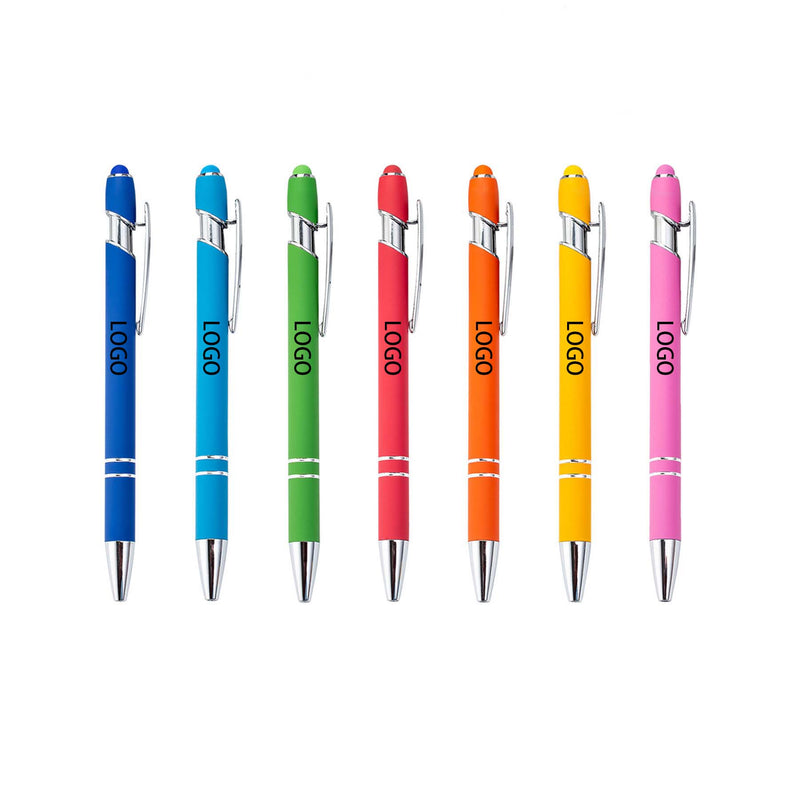 Soft Touch Metal Ballpoint Pen