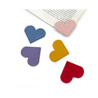 Creative Heart-Shaped Leather Card-Love Bookmark