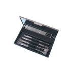 The Makeup Brush Set With Mirror & Cleaning Sponge